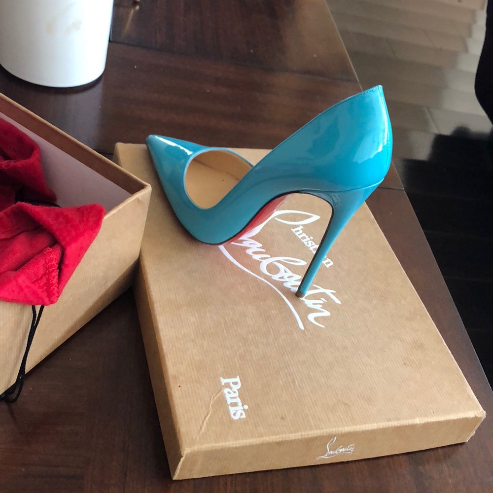 Tiffany’s blue Christian Louboutin Not for sale